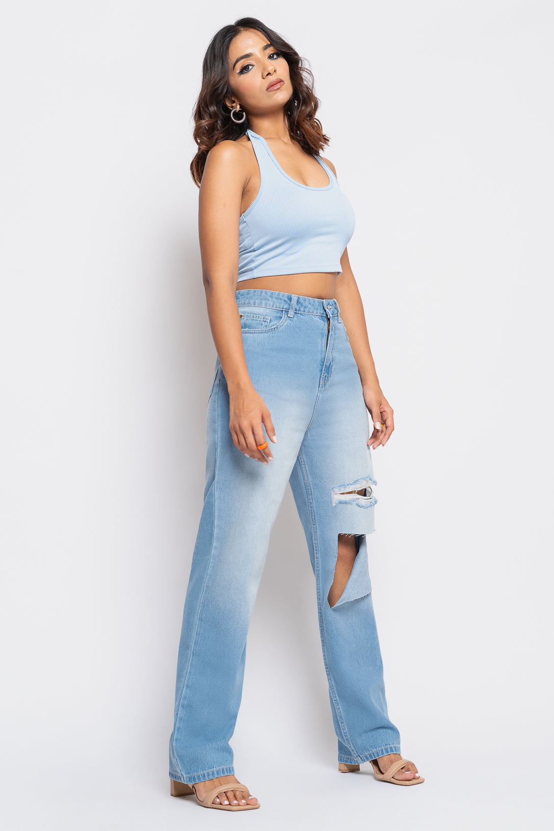 PLACID BLUE STRAIGHT JEANS
