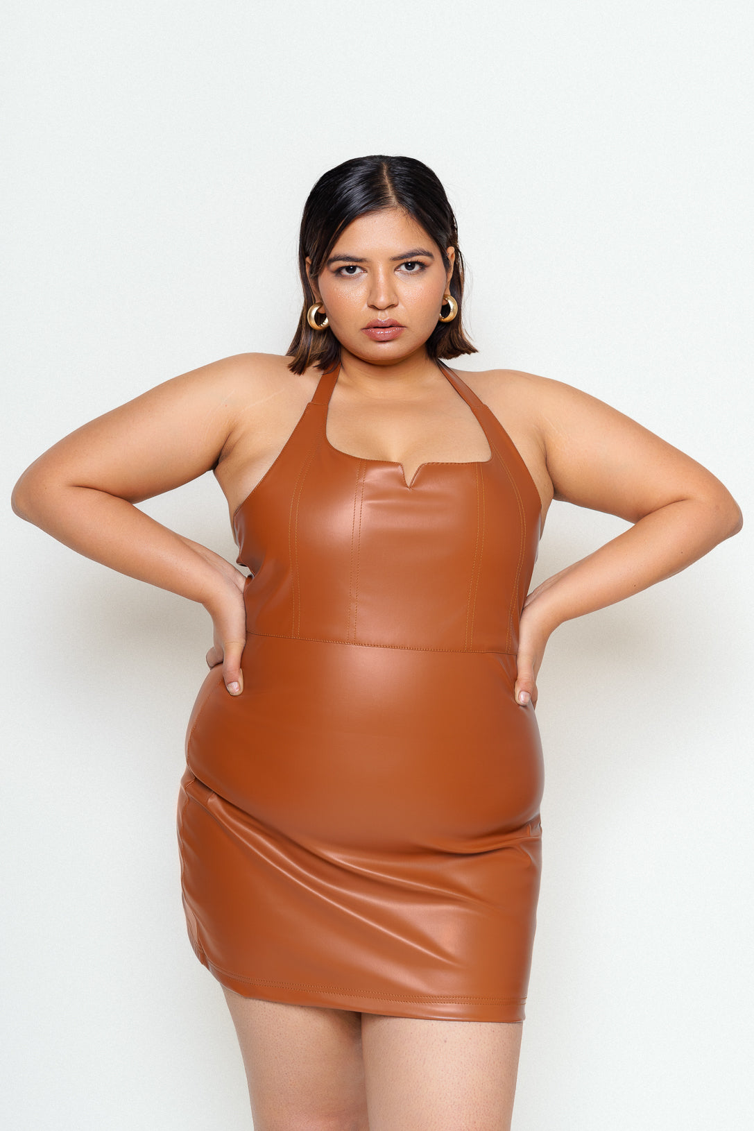REVERE LEATHER DRESS