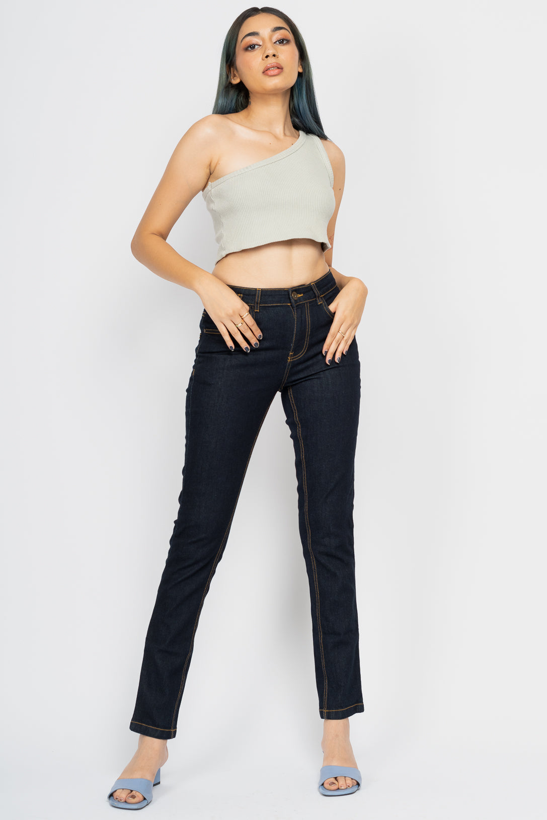 raw indigo comfort jeans