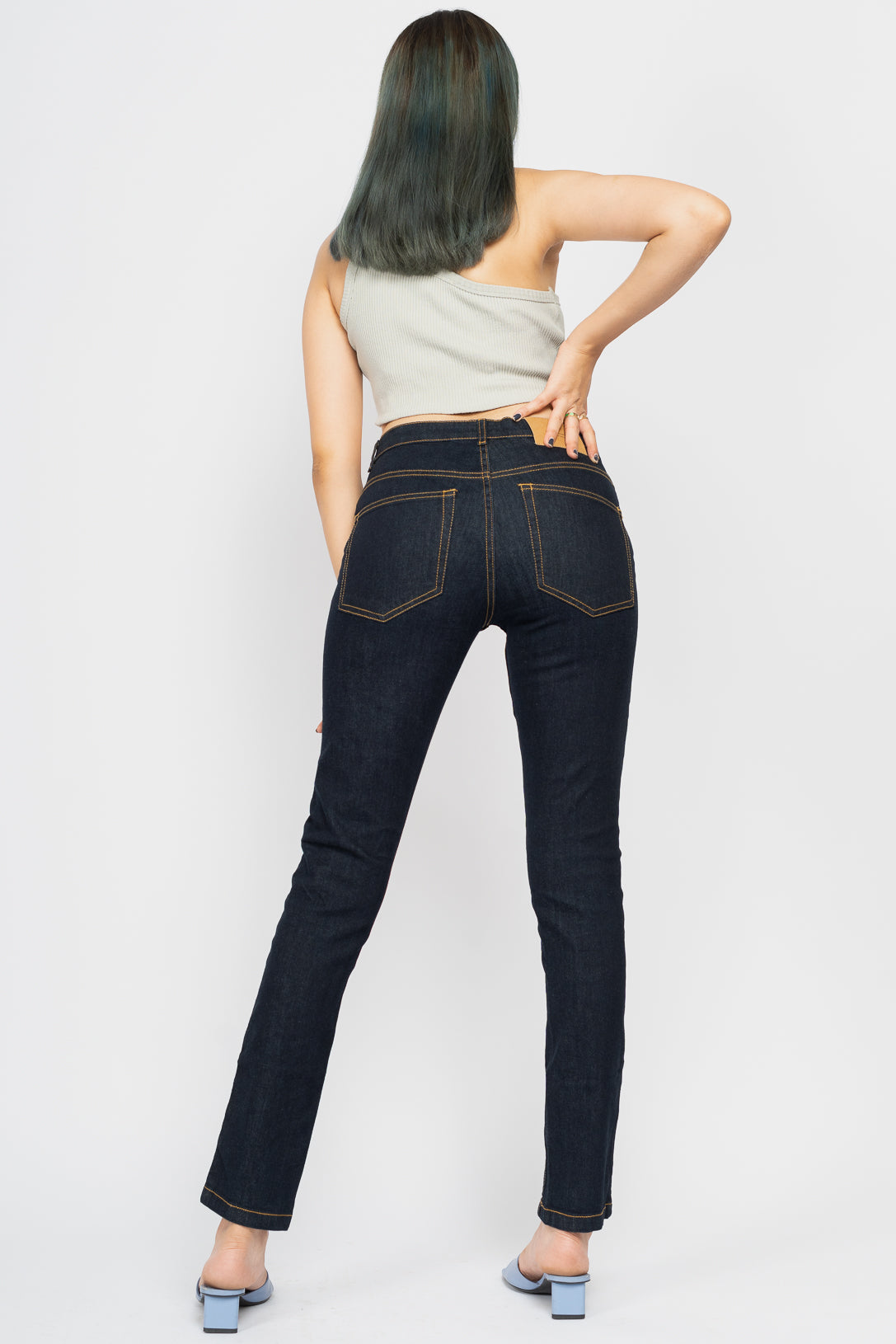raw indigo comfort jeans