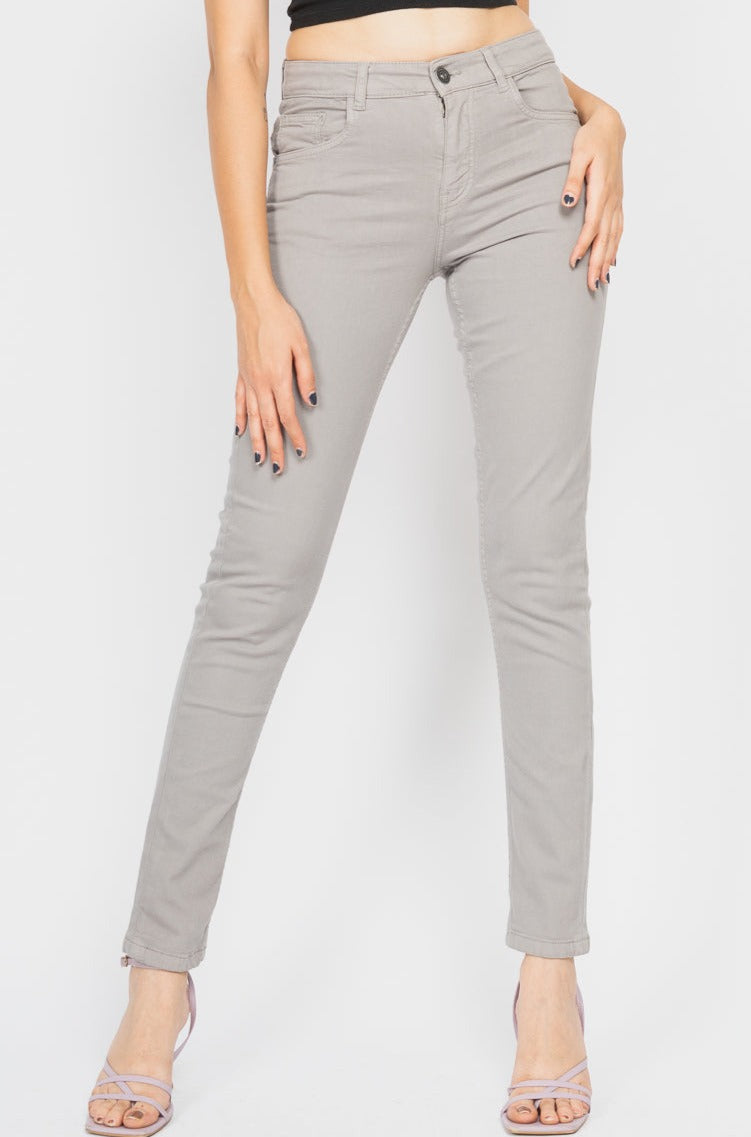 grey skinny jeans