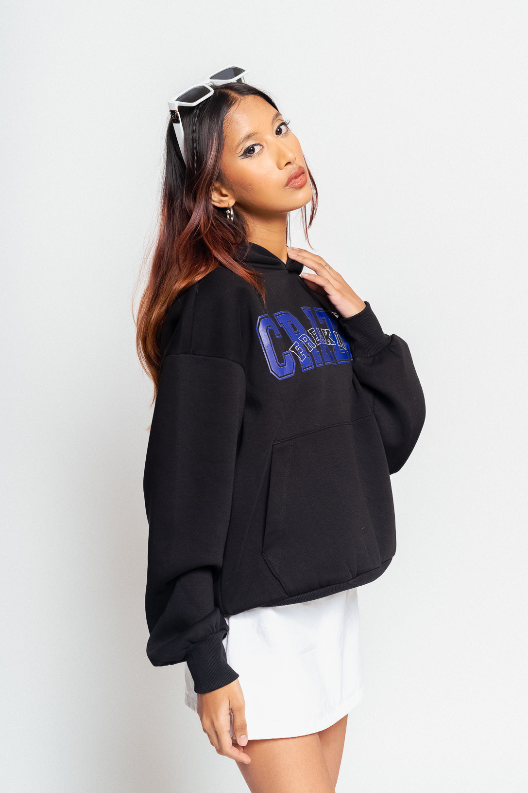 CRAZY BLUES HOODIE