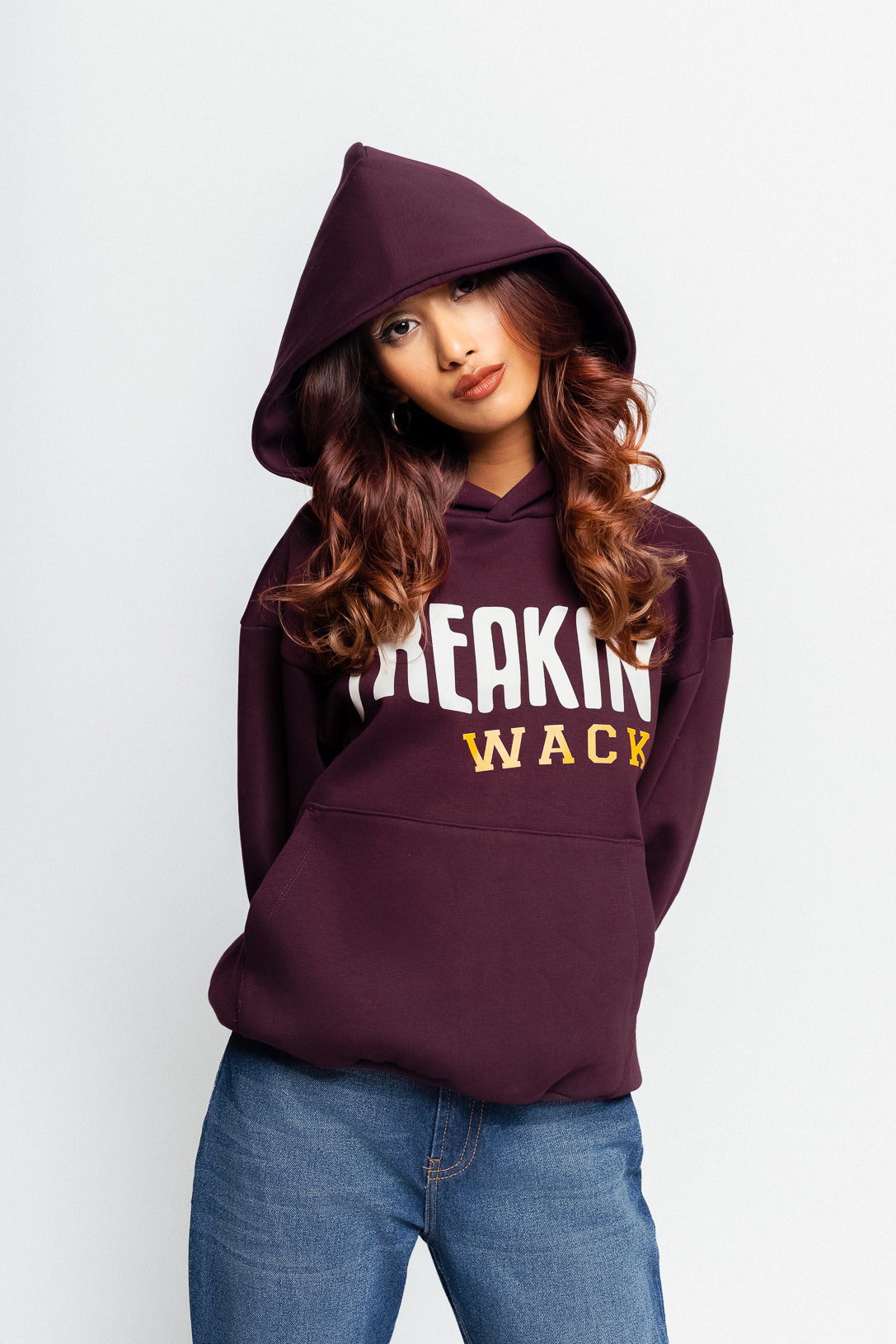 WACKING MAROON HOODIE