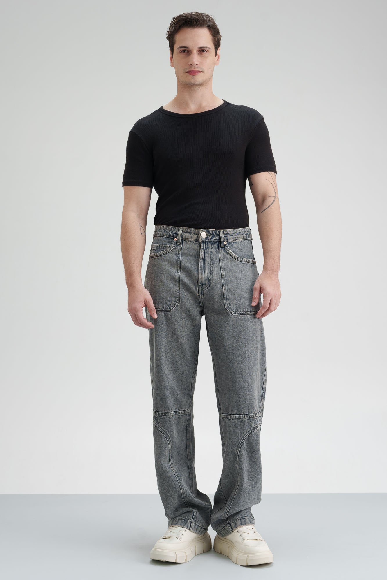 Stone Cold Men's Straight Fit Jeans