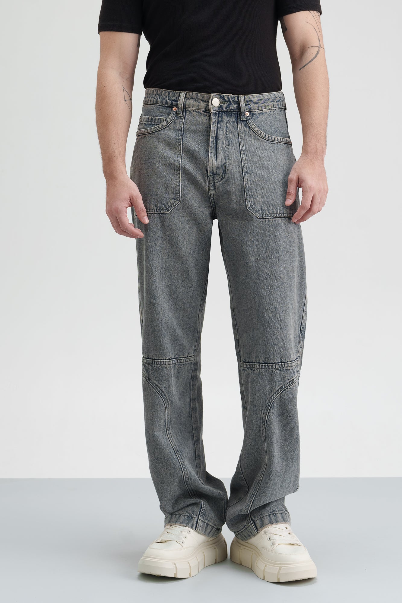 Stone Cold Men's Straight Fit Jeans