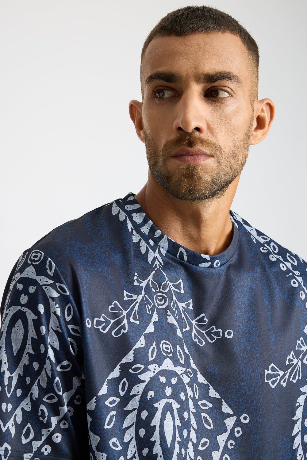 Printed Men's T-Shirt - Warli