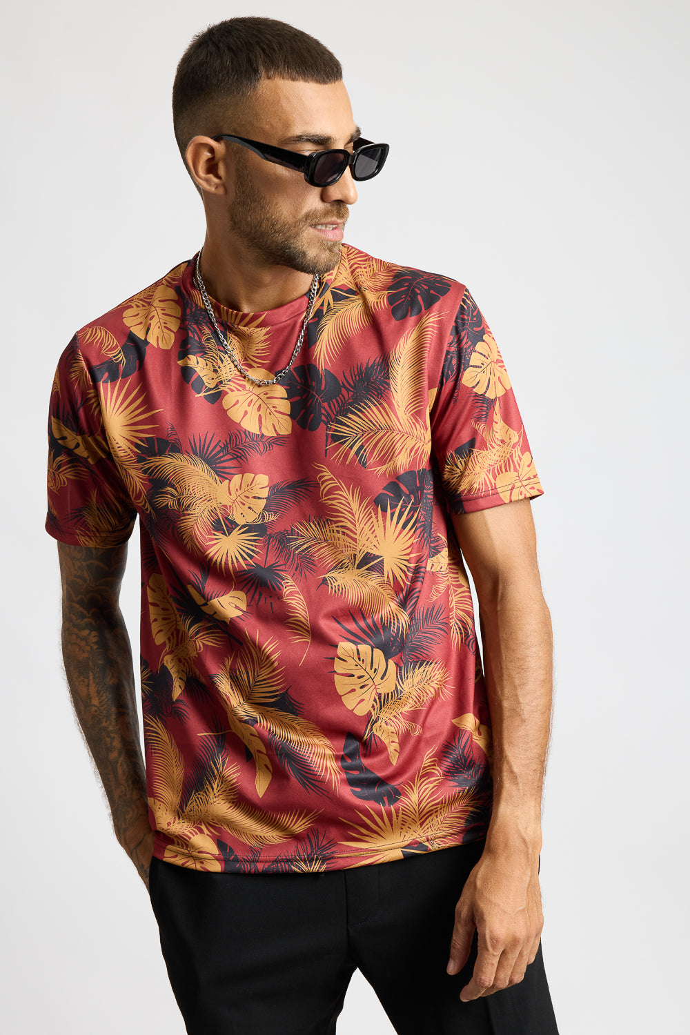 Printed Men's T-Shirt - Safari Mirage