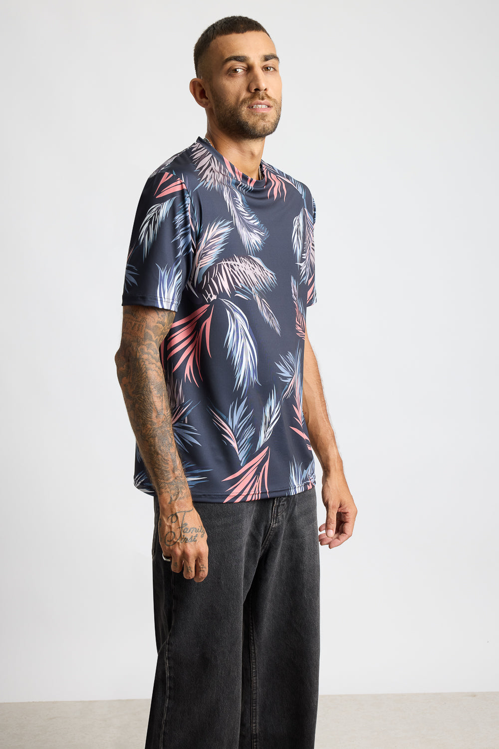 Printed Men's T-Shirt - Leafy