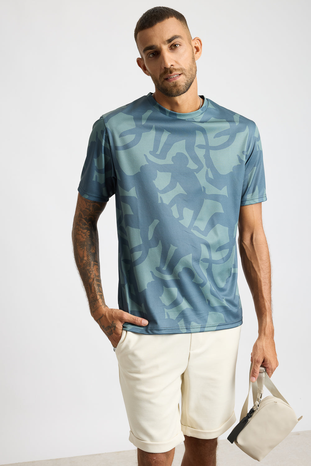 Printed Men's T-Shirt - Monkey Man