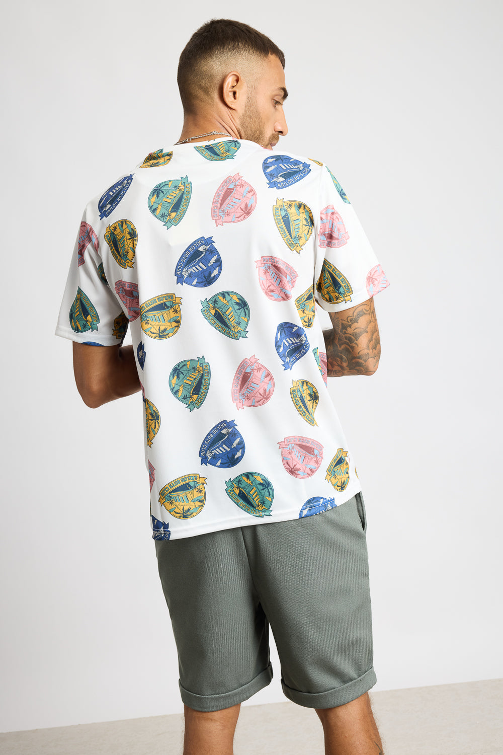 Printed Men's T-Shirt - Sailor's Boy Club