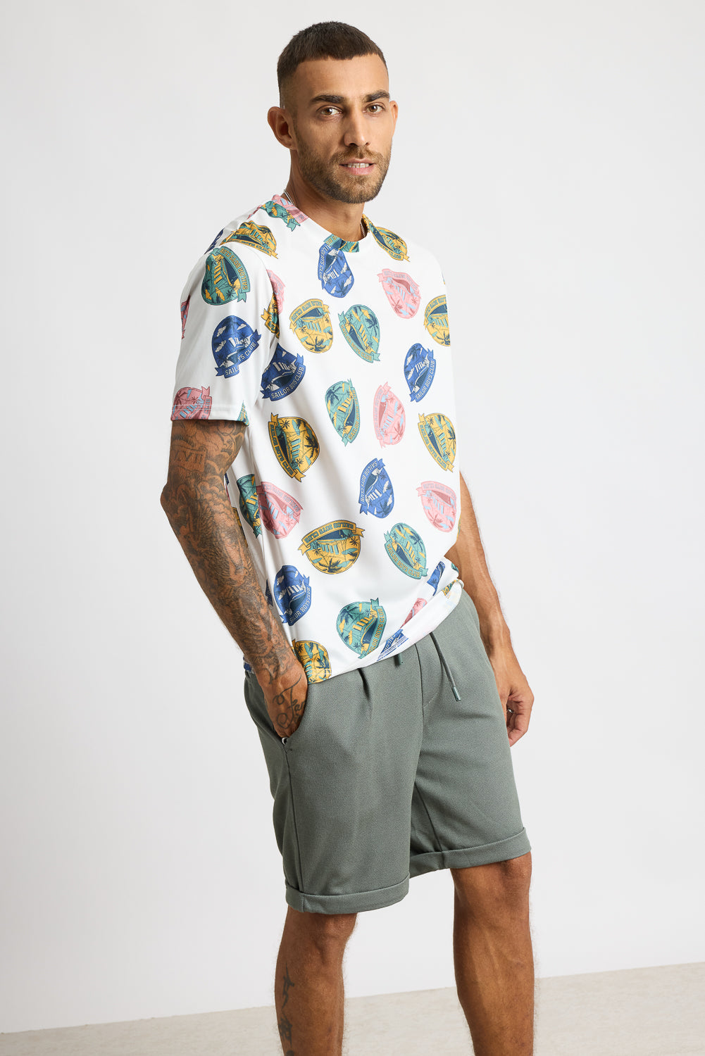 Printed Men's T-Shirt - Sailor's Boy Club