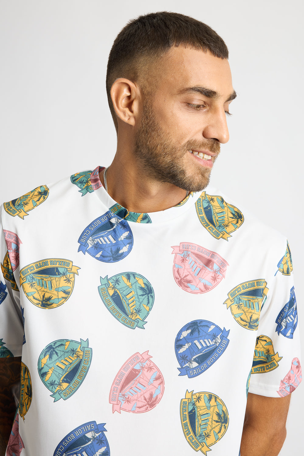 Printed Men's T-Shirt - Sailor's Boy Club