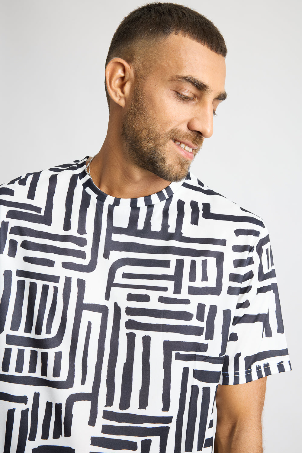 Printed Men's T-Shirt - Mazes