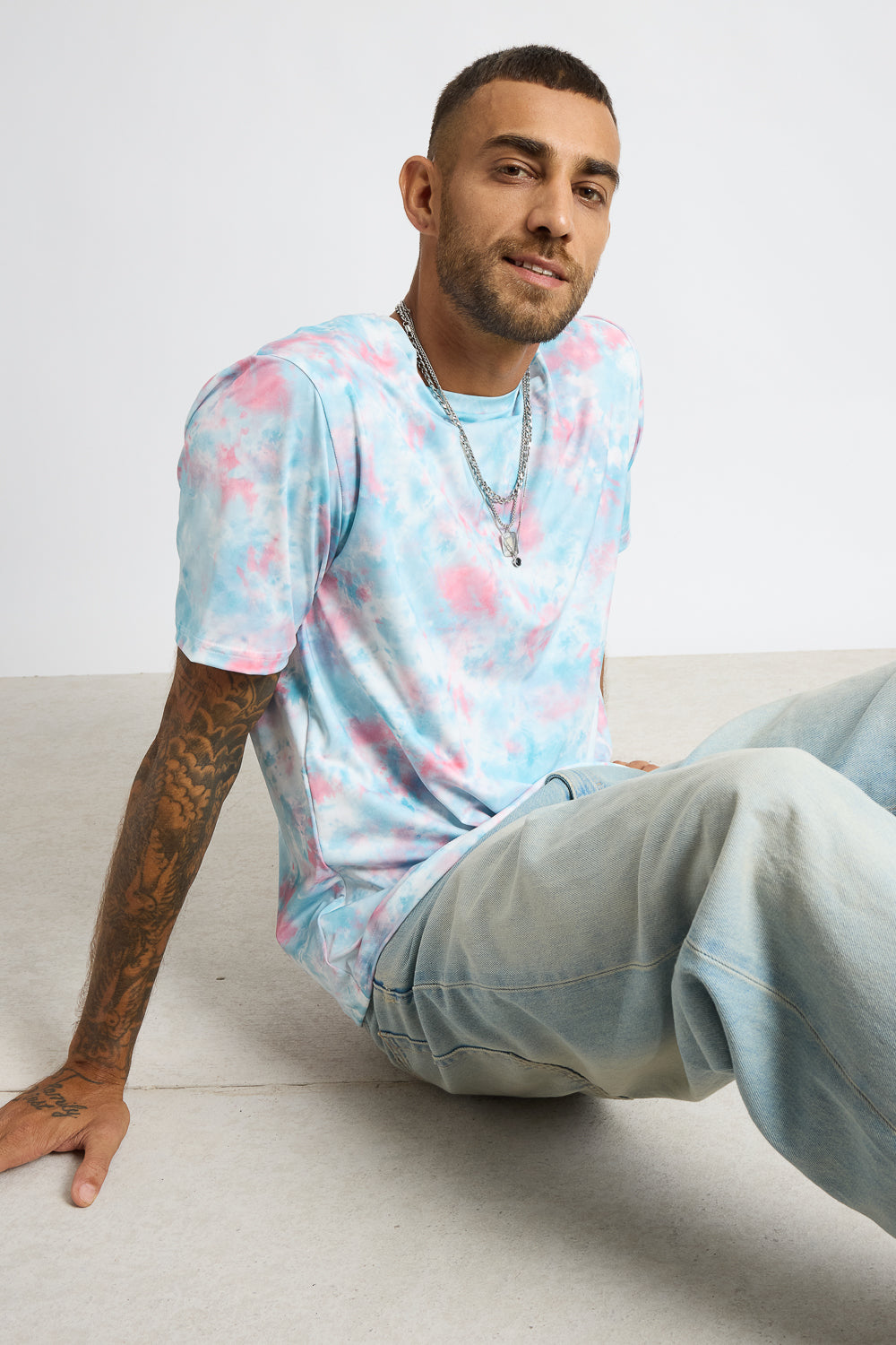 AOP Men's T-shirt - Tie Dye Effect