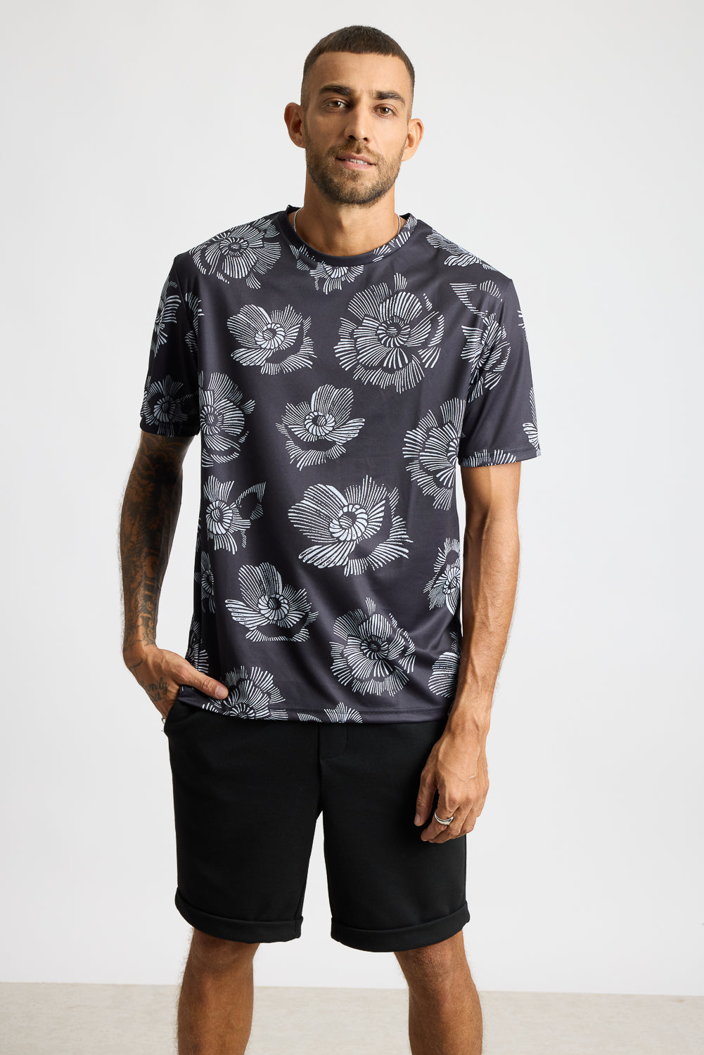 AOP Men's T-shirt - Floral Bliss