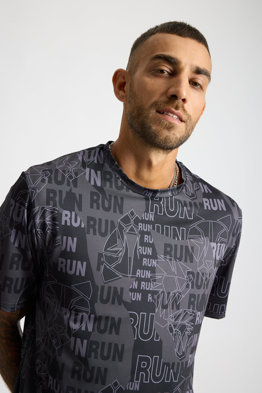 Printed Men's T-Shirt - Athlete