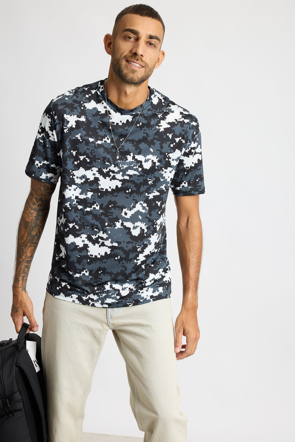 Printed Men's T-Shirt - Pixeleted
