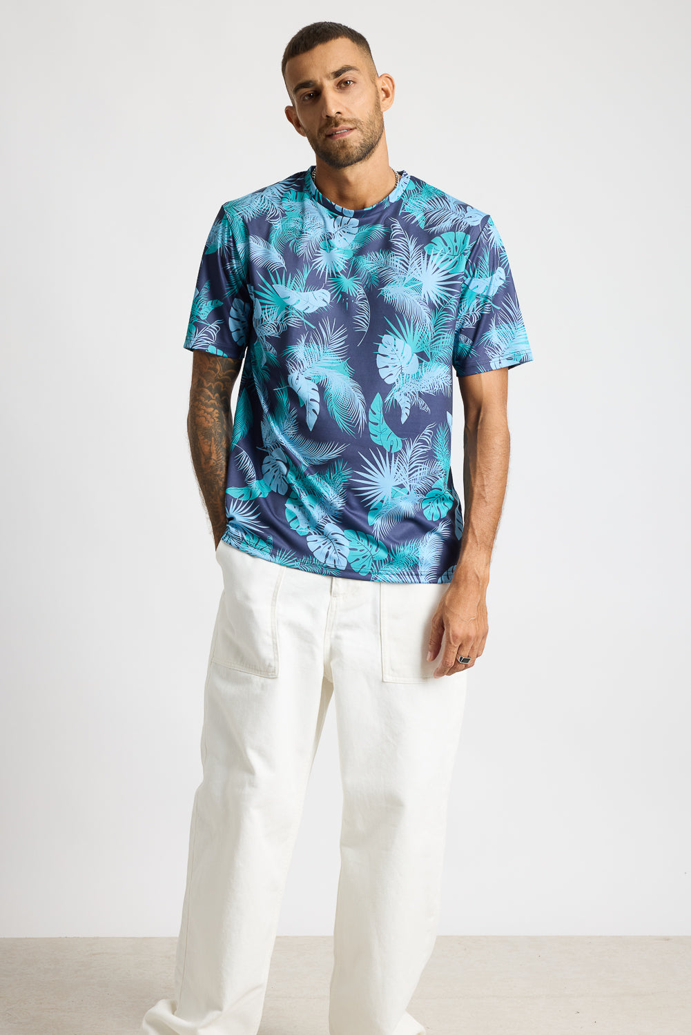 Printed Men's T-Shirt - Botanic Bliss