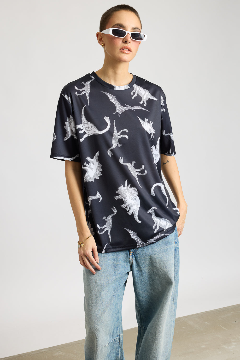AOP Women's T-shirt - Dinosaurs