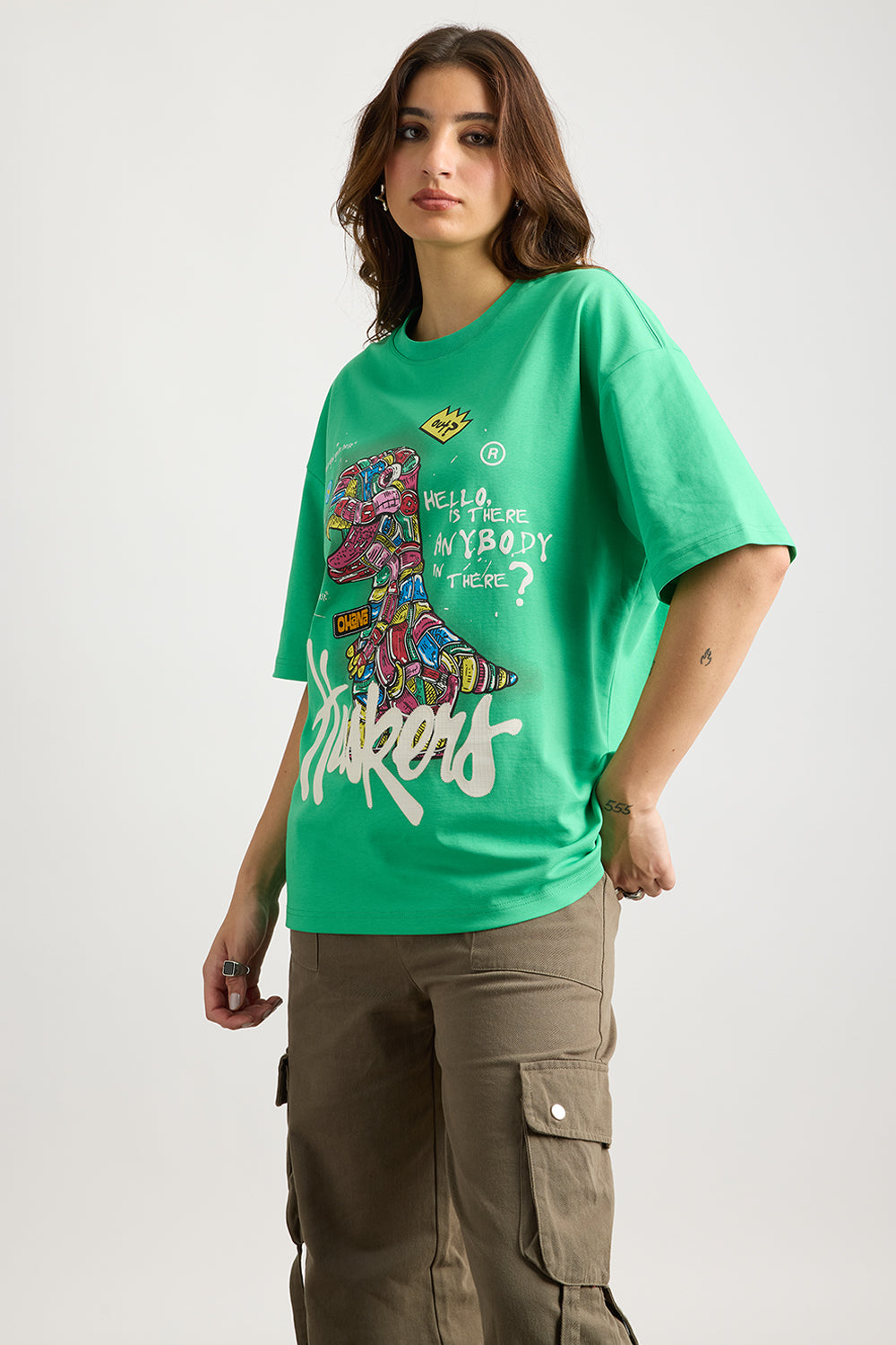 Green Graffiti T-shirt