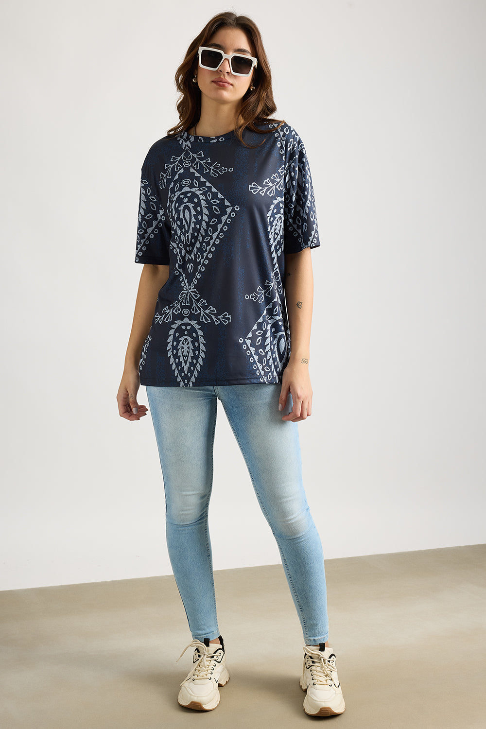 AOP Women's T-shirt - Warli