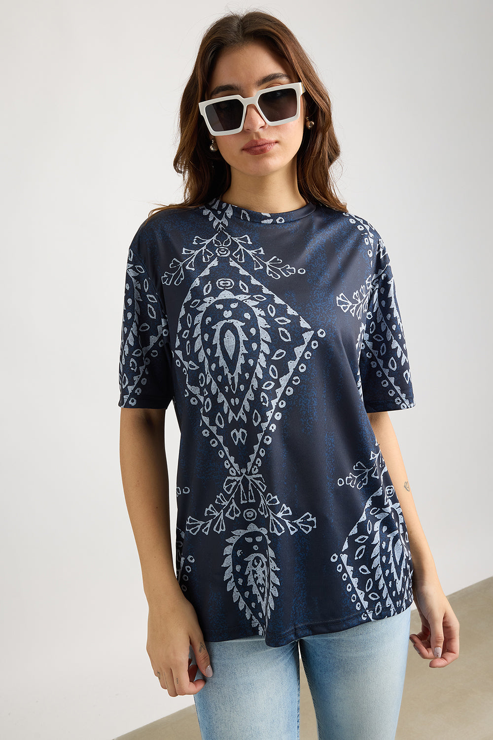 AOP Women's T-shirt - Warli