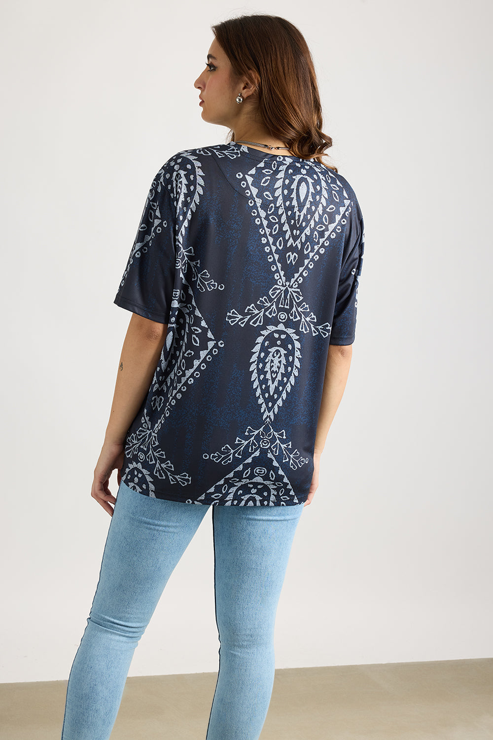 Printed Women's T-Shirt - Warli