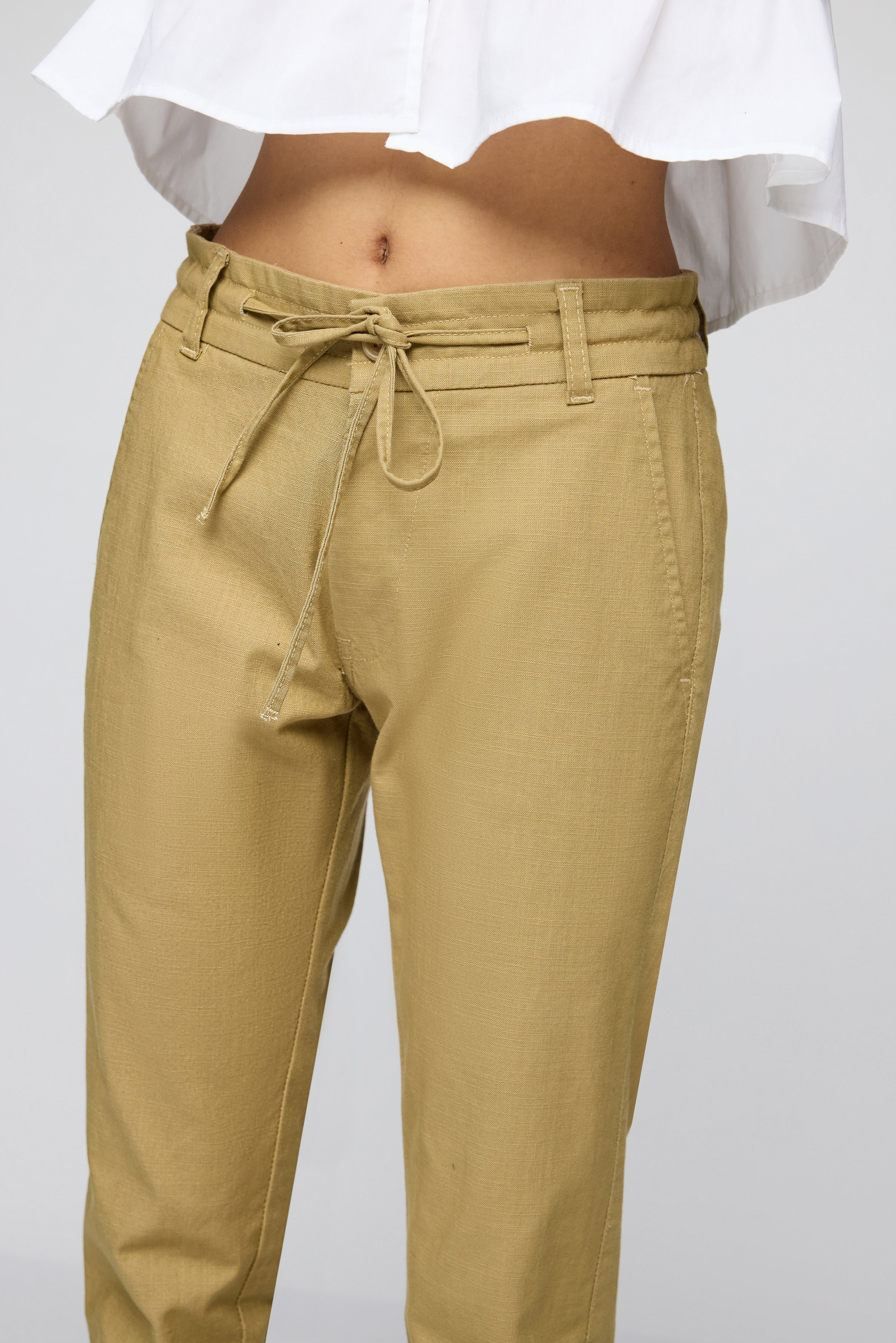 Women's Khaki Summer Joggers