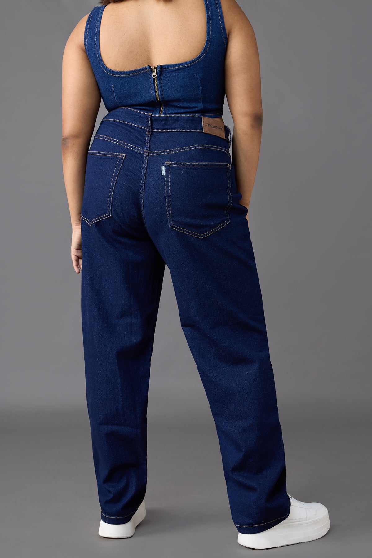 Raw Denim Regular Fit Curve Jeans