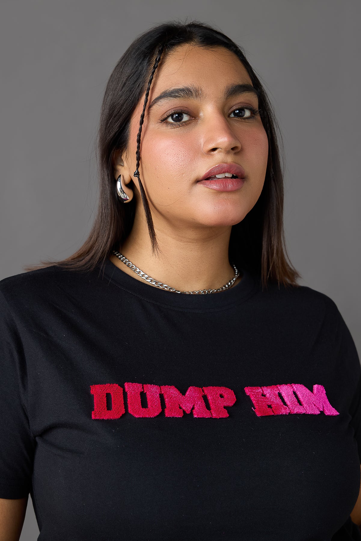 Black Dump Him T-Shirt