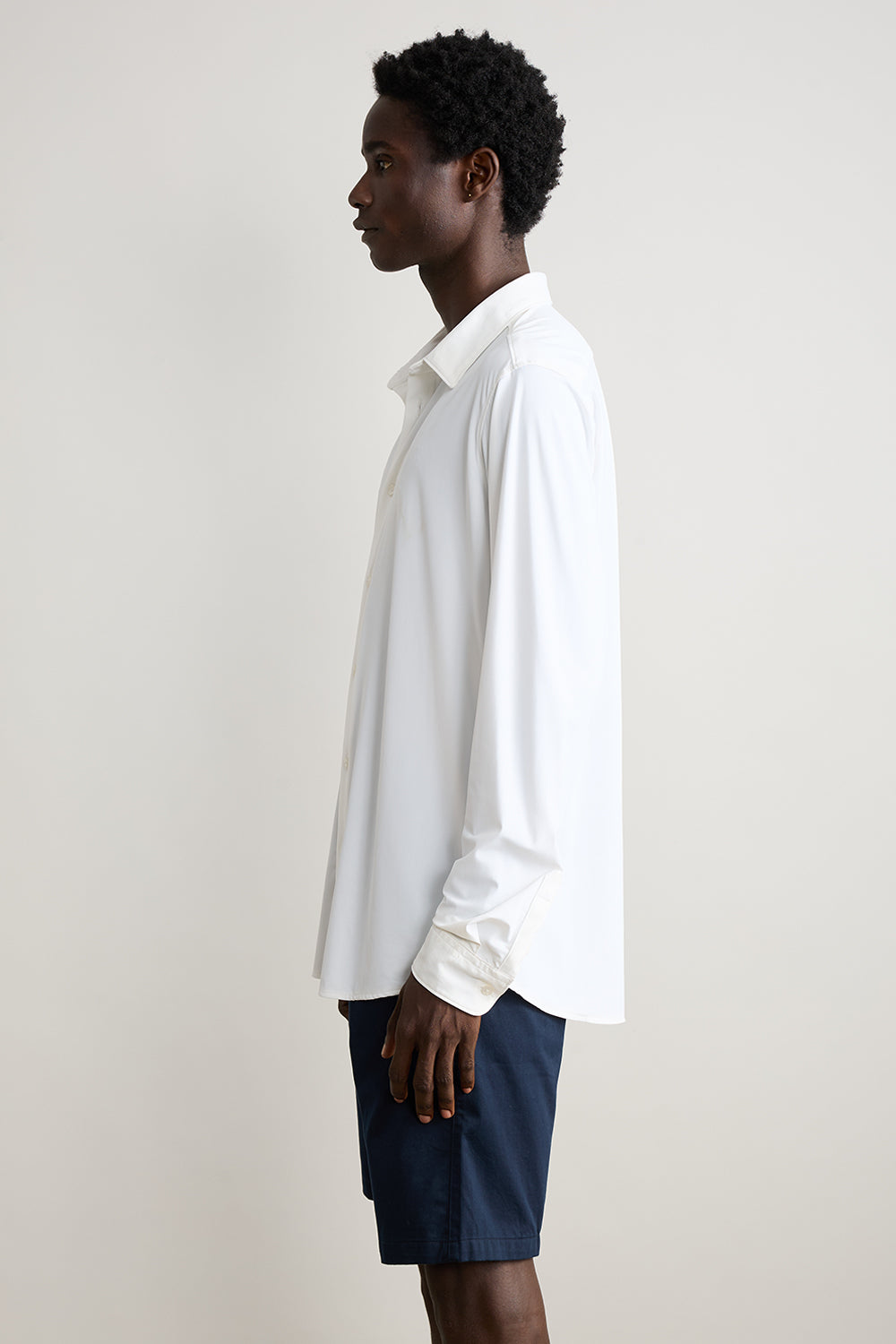 Men's Polyamide Shirt - White