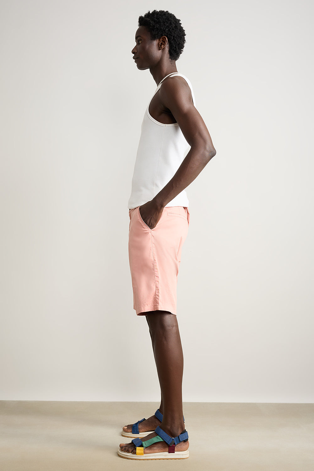 Men's Peach Summer Shorts