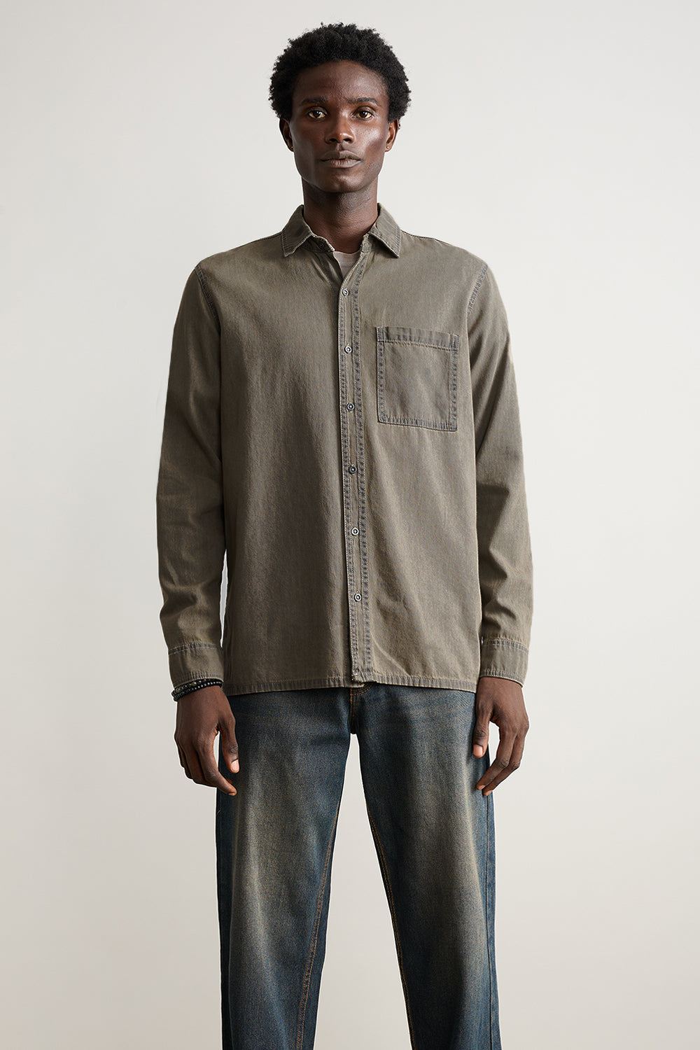 Dessert Grey Men's Shirt