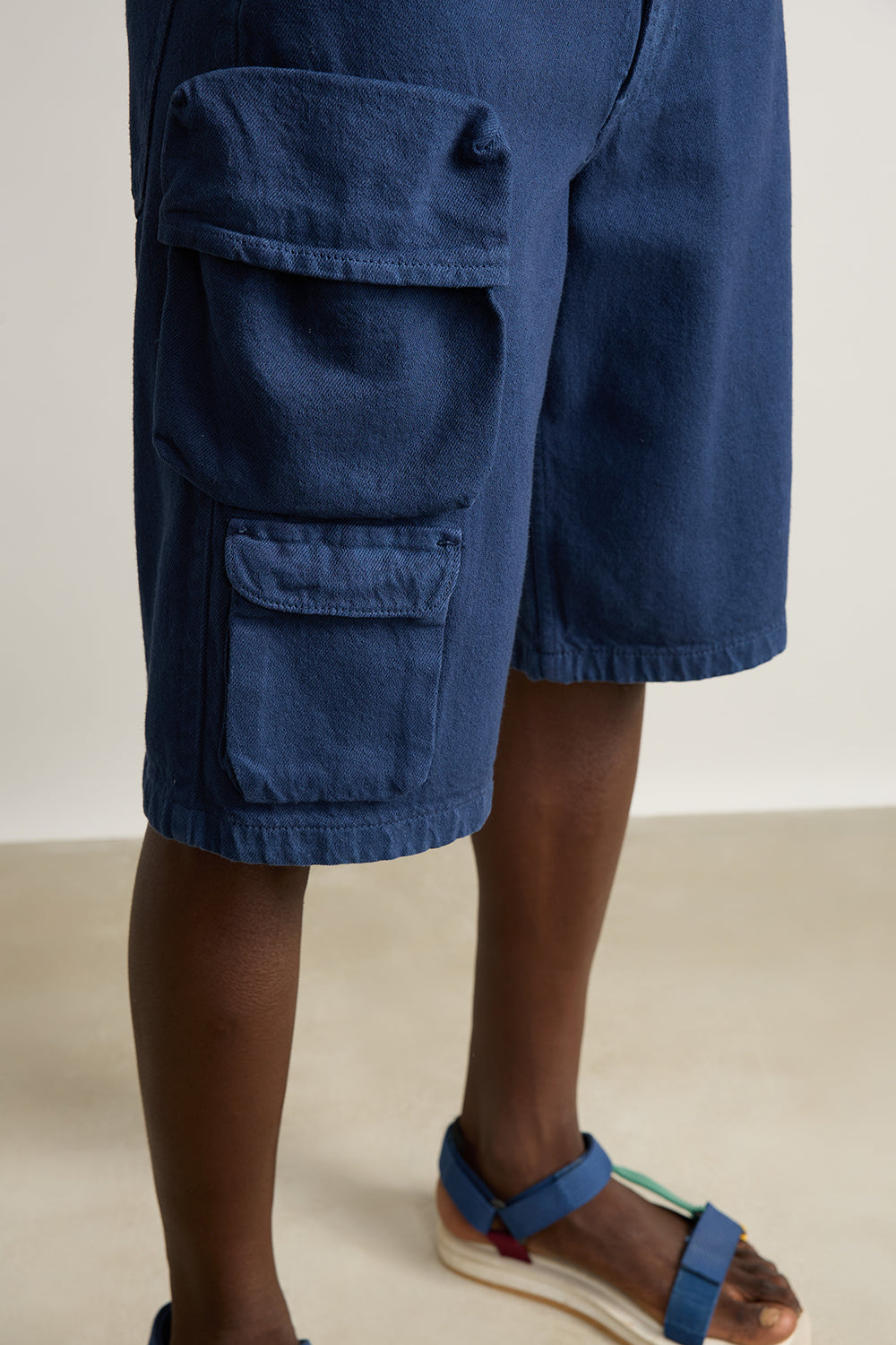 Navy Cargo Men's Shorts