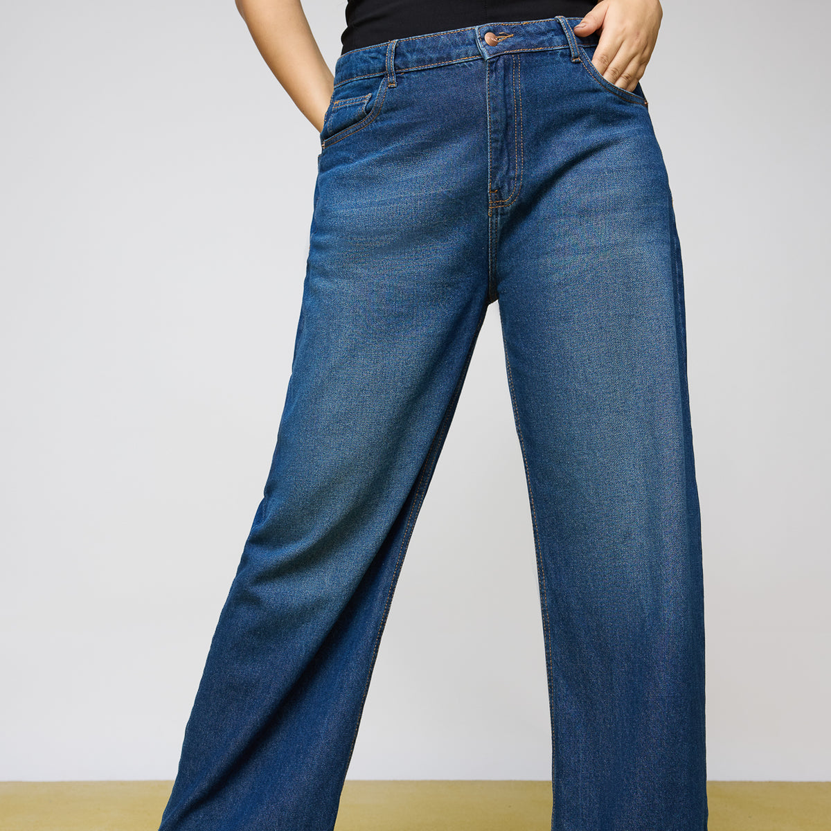 room306♡Curve Denim Pants Ssize blue room306♡Curve Denim Pants Ssize blue Portia In Joan Blue | 7 For