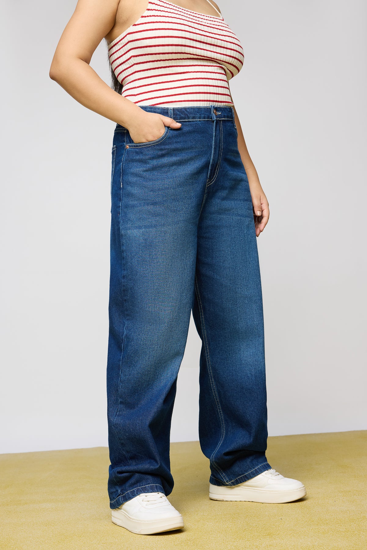 Perennial Blue Straight Leg Jeans