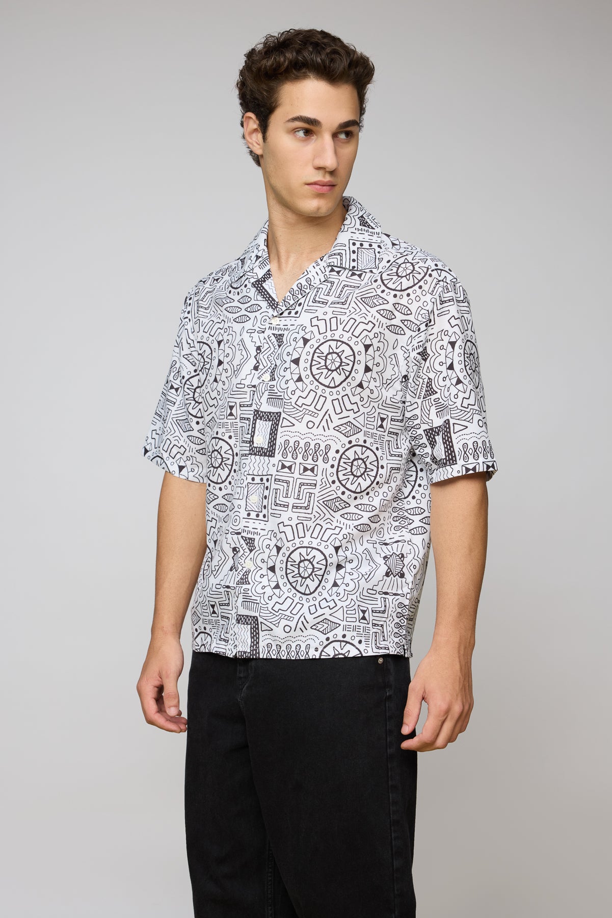 Neo Nomad Men's Resort Collar Shirt