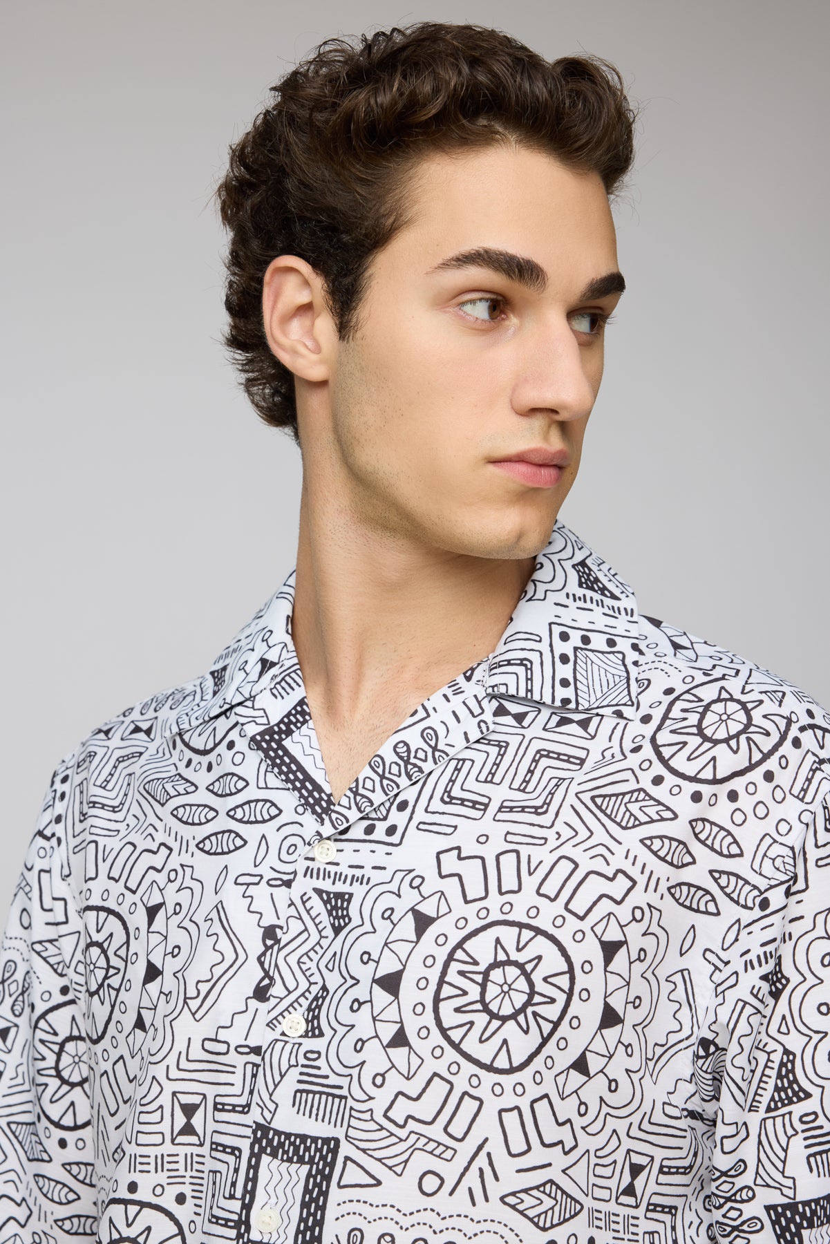 Neo Nomad Men's Resort Collar Shirt