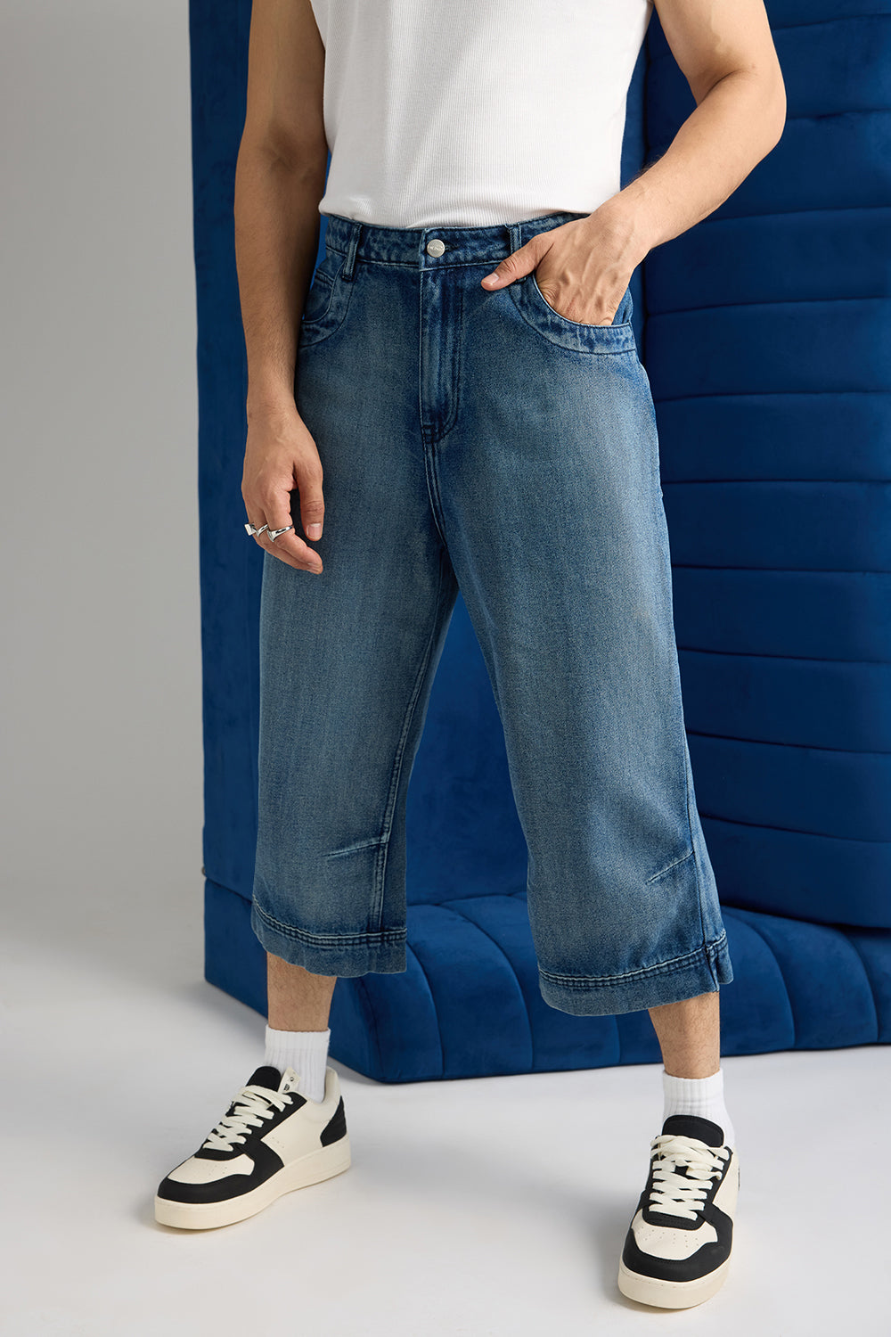 Indigo Men's Denim Jorts