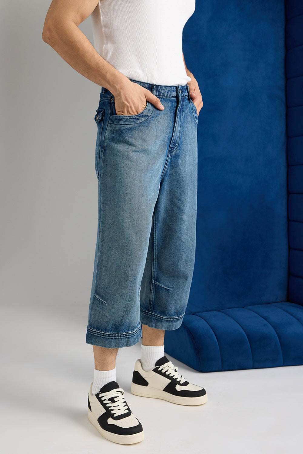 Indigo Men's Denim Jorts