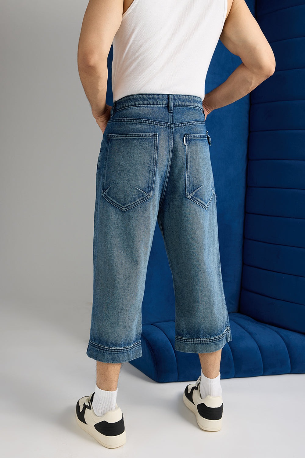 Indigo Men's Denim Jorts