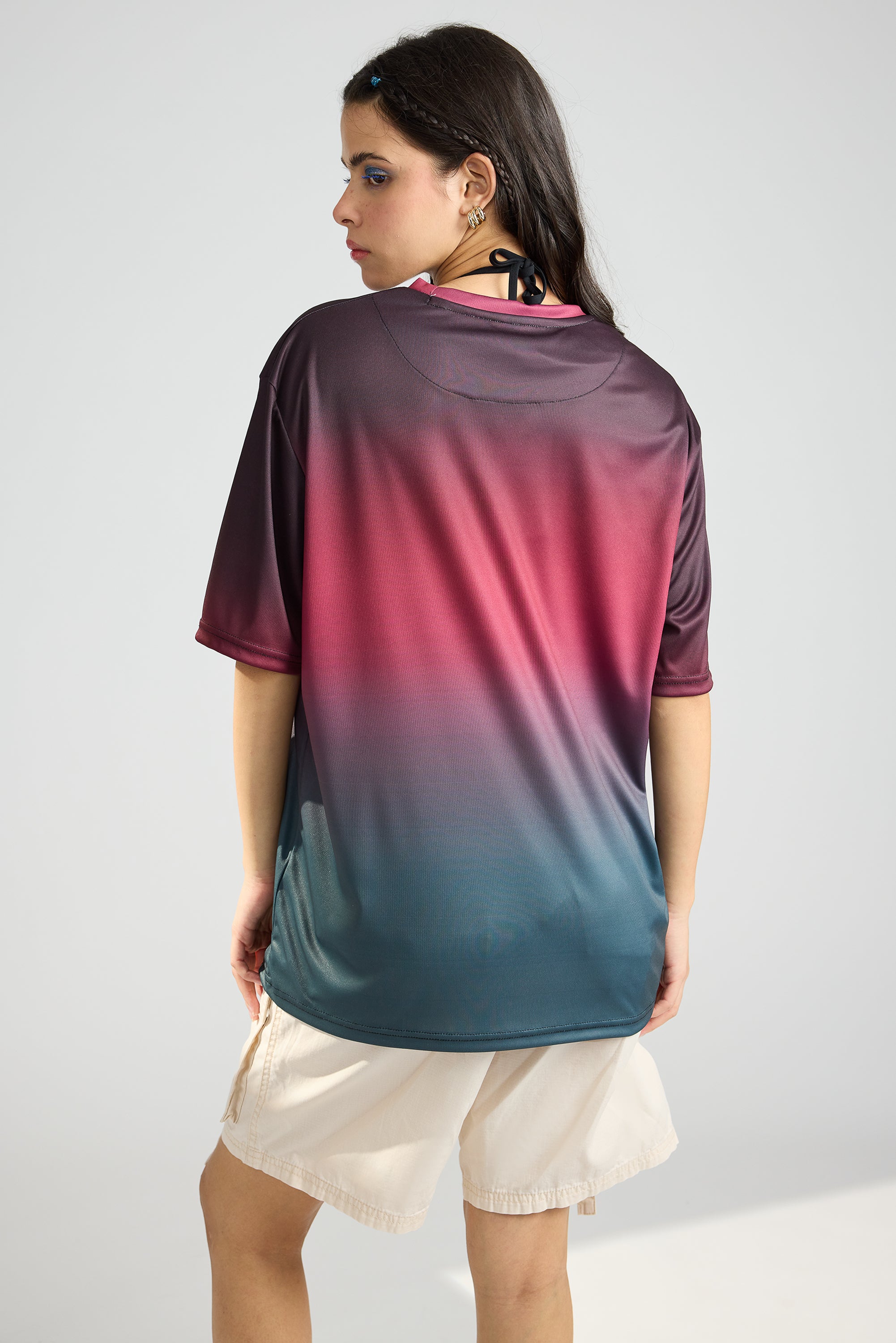 Printed Women's T-Shirt-Gradient