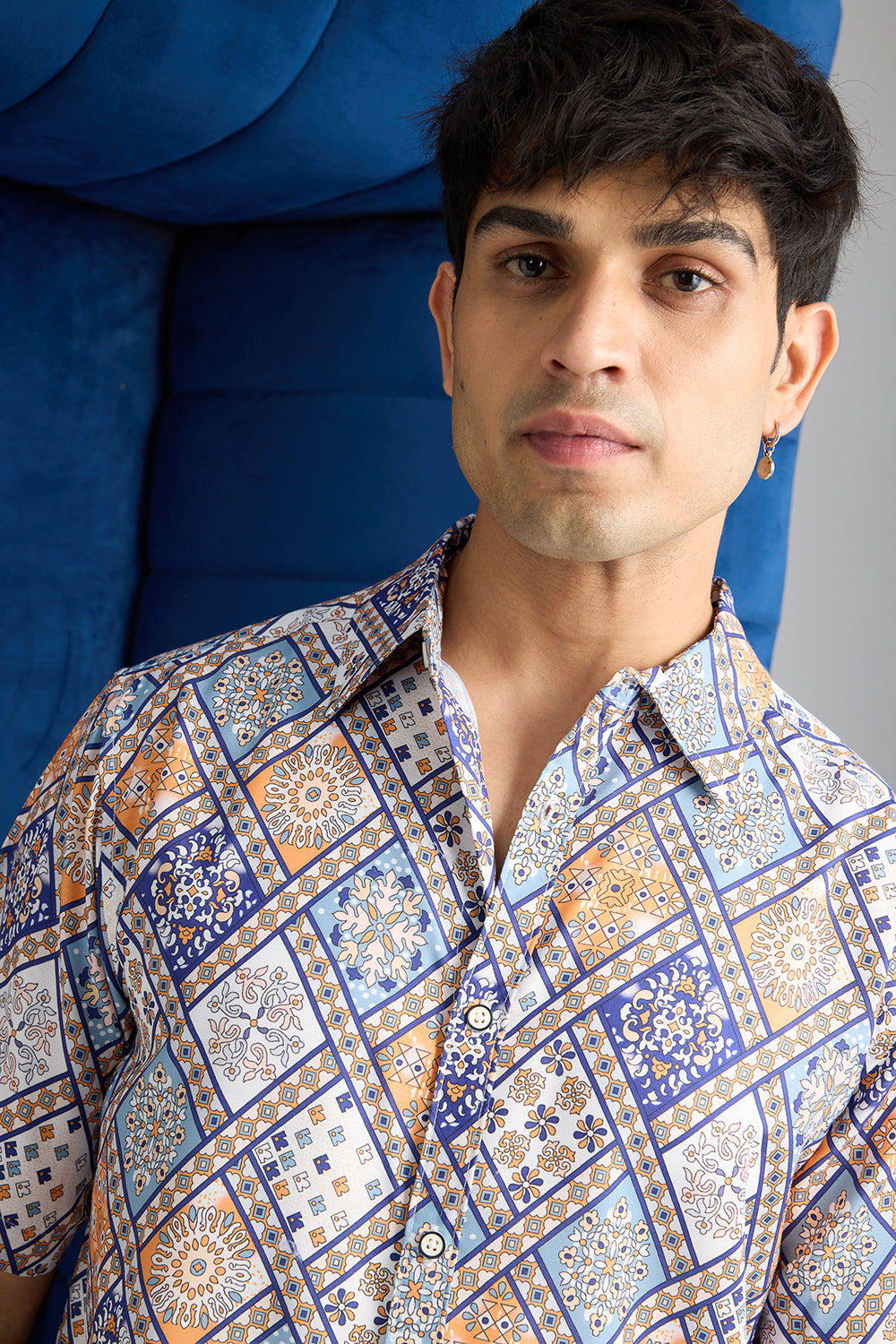 Indie Printed Men's Resort Shirt