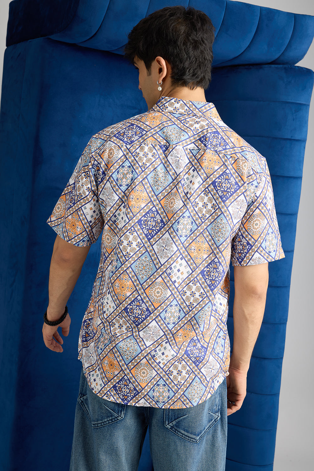 Indie Printed Men's Resort Shirt