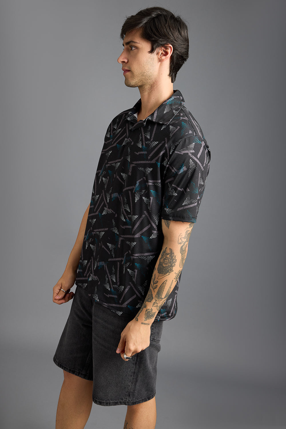 Abstruse Print Men's Polo T-Shirt