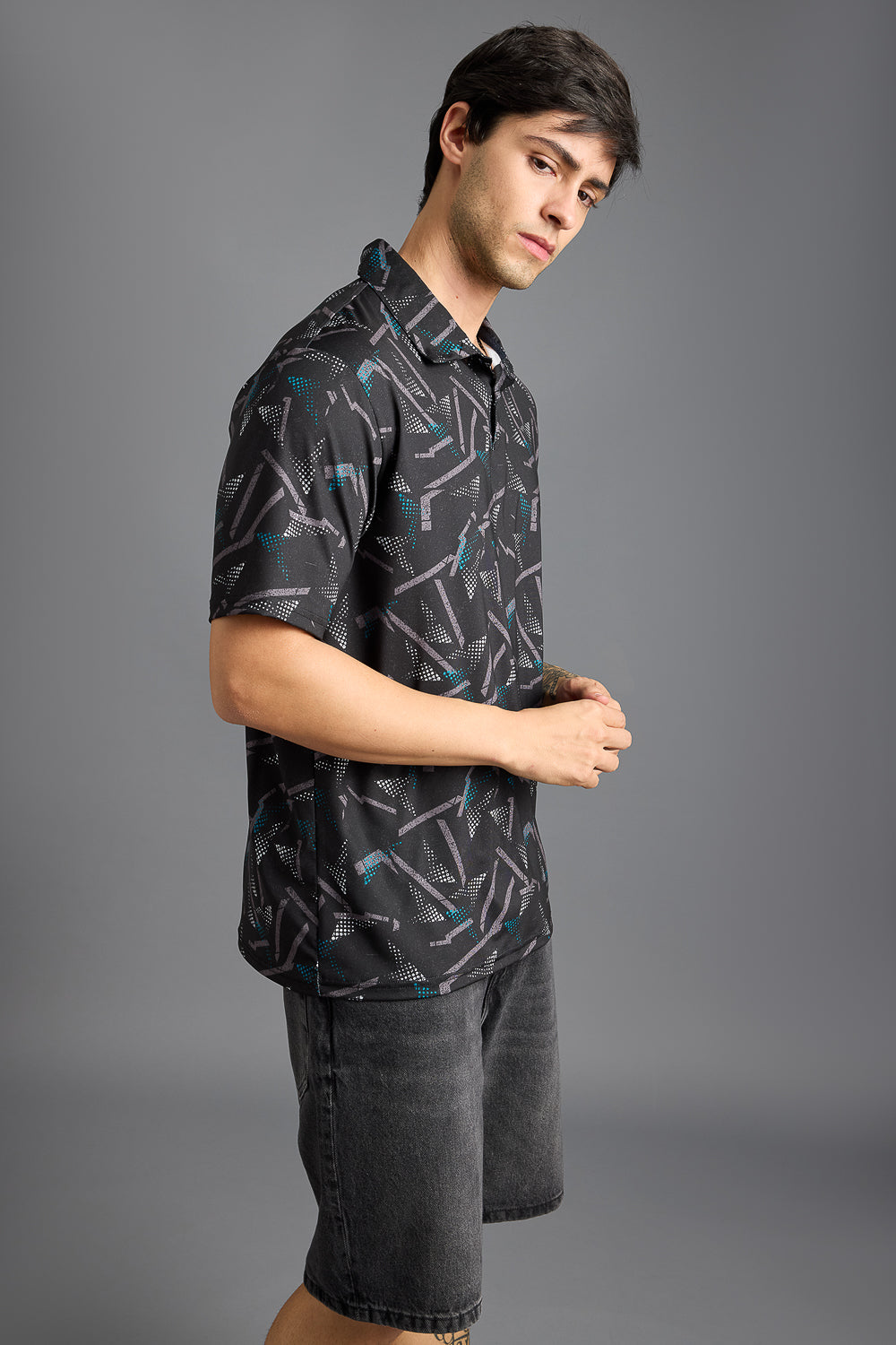 Abstruse Print Men's Polo T-Shirt