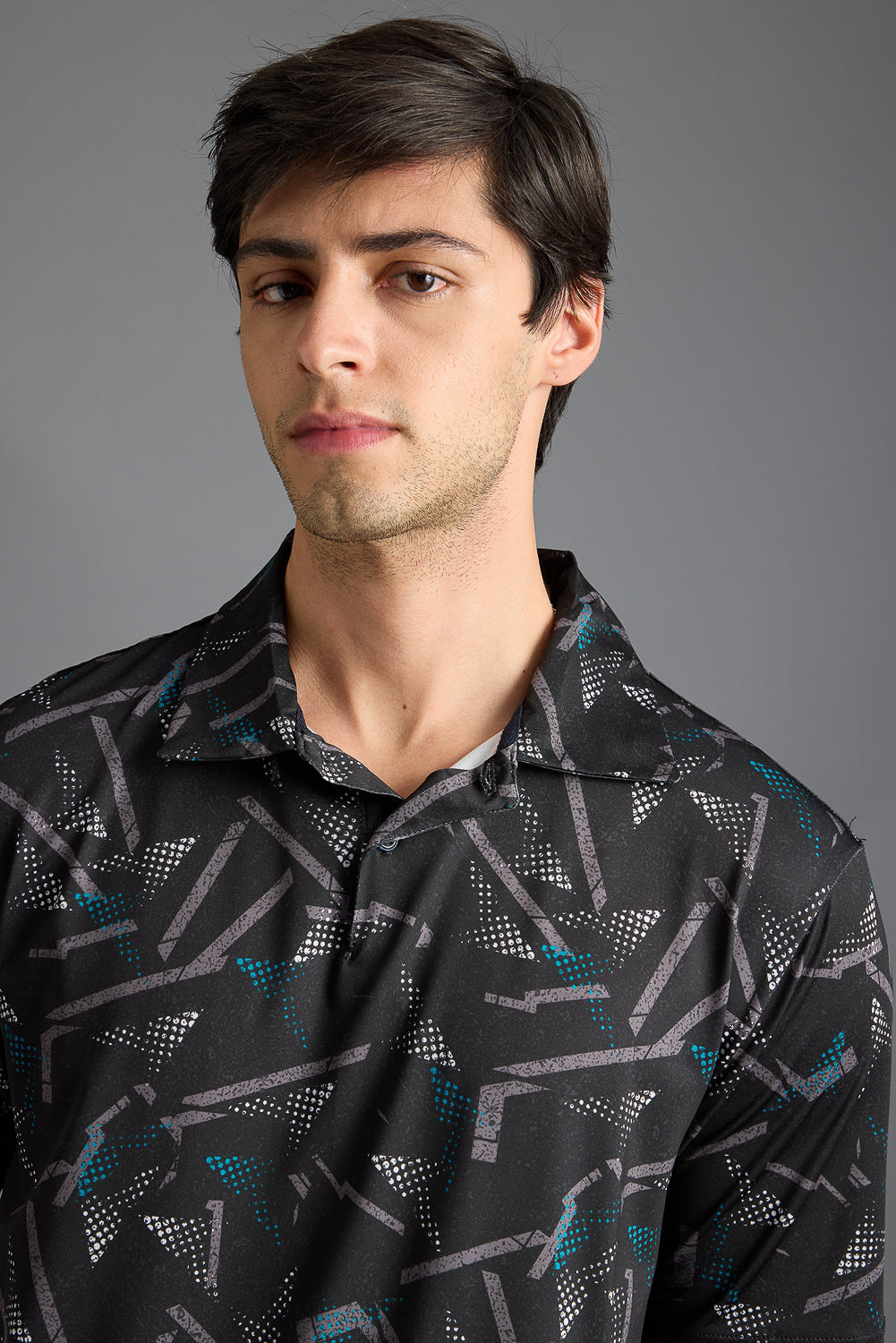 Abstruse Print Men's Polo T-Shirt