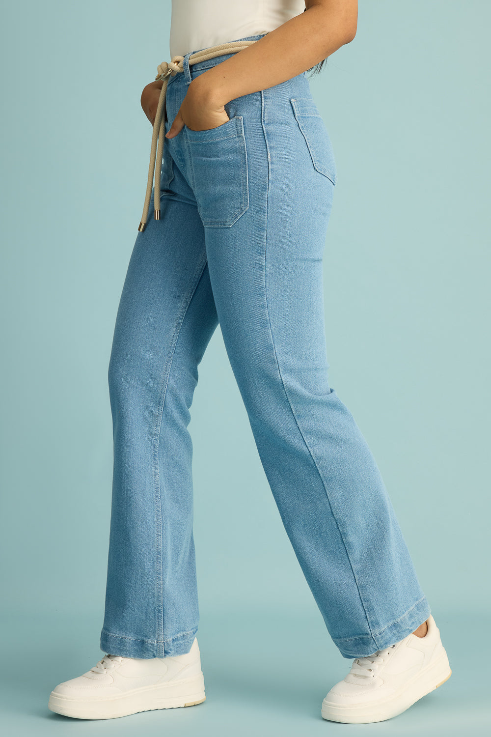 Miss Me Women's Dark Wash Mid Rise Floral Horseshoe Bootcut Stretch Denim  Jeans | Pueblo Mall