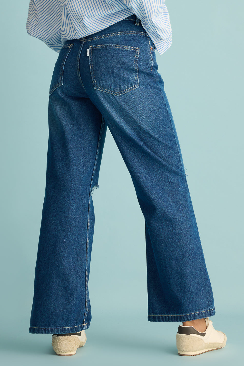 【HI FI FNK】Wave Pocket Wide Denim HI FI FNK】Wave Pocket Wide Denim (HI FI FNK/デニム