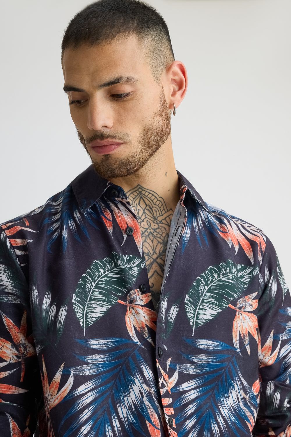 Full Sleeves Men's Jungle Jive Printed Shirt